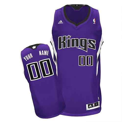 Sacramento Kings Custom Swingman Purple Road Jersey Sacramento Kings Custom Swingman Purple Road Jersey