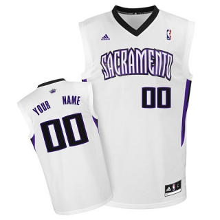 Sacramento Kings Youth Custom white Jersey Sacramento Kings Youth Custom white Jersey