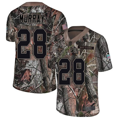 Saints #28 Latavius Murray Camo Men's Stitched Football Limited Rush Realtree Jersey