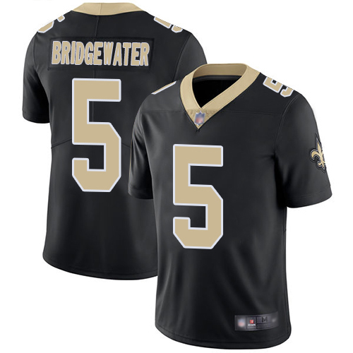 Saints #5 Teddy Bridgewater Black Team Color Youth Stitched Football Vapor Untouchable Limited Jersey Saints #5 Teddy Bridgewater Black Team Color Youth Stitched Football Vapor Untouchable Limited Jersey