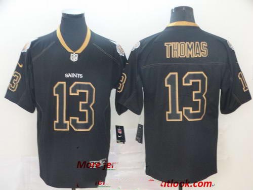 Saints 13 Michael Thomas Black Shadow Legend Limited Jersey