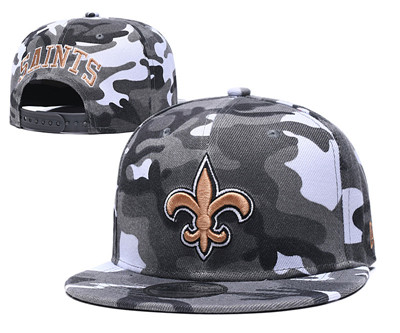 Saints Fresh Logo Camo Adjustable Hat GS
