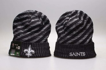 Saints Fresh Logo Gray & Black Knit Hat YP