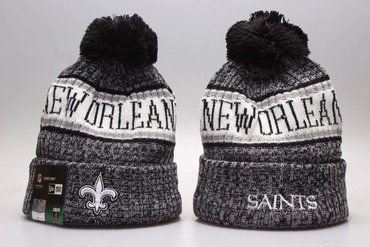 Saints Gray 2018 NFL Sideline Cold Weather Sport Knit Hat