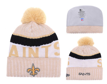 Saints Team Logo 2017 Sideline Knit Hat YD