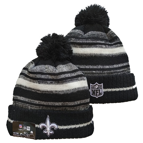 Saints Team Logo Pom Knit Hat 1 YD