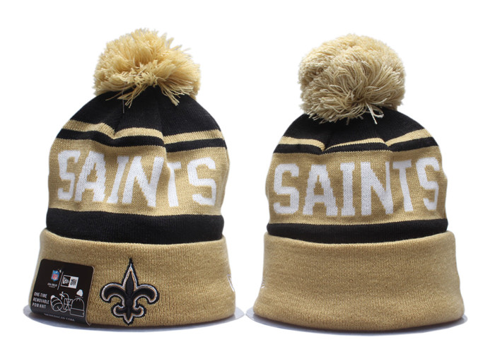 Saints Team Logo Pom Knit Hat YP