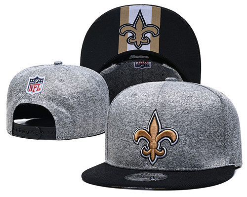 Saints Team Logos Adjustable Gray Hat GS