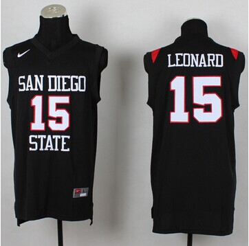 San Antonio Spurs 2 #15 LEONARD black NBA jerseys