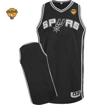 San Antonio Spurs Revolution 30 Blank Black Finals Patch Stitched NBA Jersey