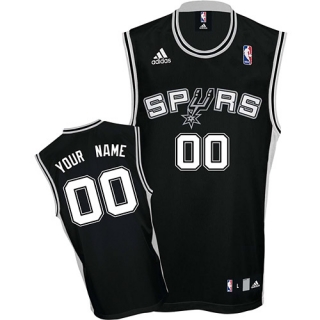 San Antonio Spurs Youth Custom black Round neck Jersey San Antonio Spurs Youth Custom black Round neck Jersey