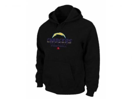 San Diego Charger Critical Victory Pullover Hoodie Black