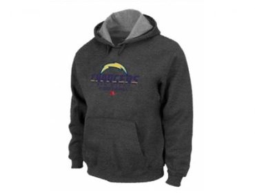 San Diego Charger Critical Victory Pullover Hoodie D.Grey