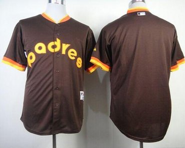San Diego Padres Blank Coffee 1984 Turn Back The Clock Baseball Jersey