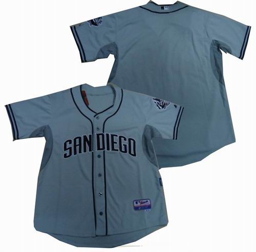 San Diego Padres blank grey jerseys