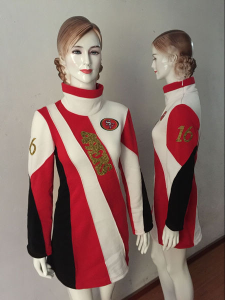 San Francisco 49ers #16 Joe Montana NFL Player New Womens Windbreaker