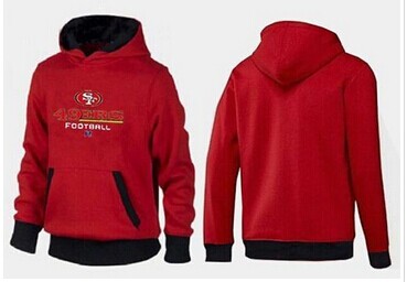San Francisco 49ers Critical Victory Pullover Hoodie Red & Black San Francisco 49ers Critical Victory Pullover Hoodie Red & Black