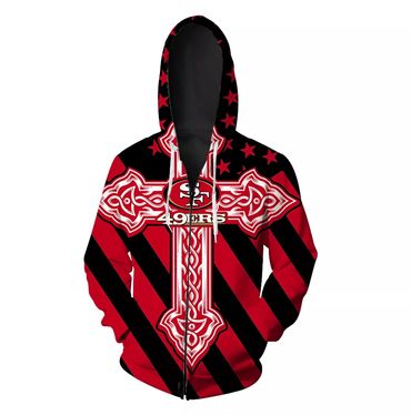 San Francisco 49ers Full Zip Hoodie