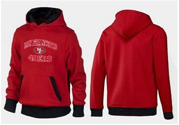 San Francisco 49ers Heart & Soul Pullover Hoodie Red & Black San Francisco 49ers Heart & Soul Pullover Hoodie Red & Black