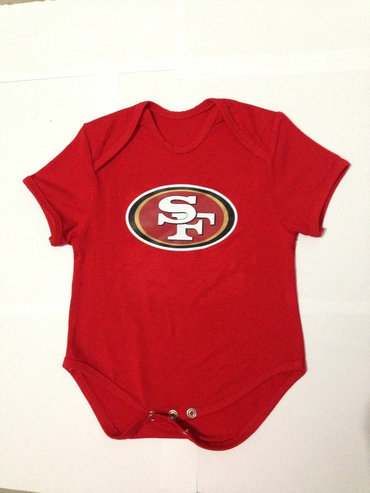 San Francisco 49ers Infant Creeper Set - Scarlet