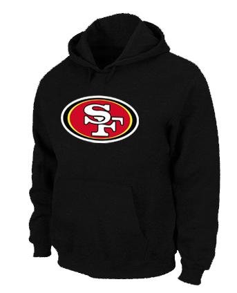 San Francisco 49ers Logo Pullover Hoodie - black