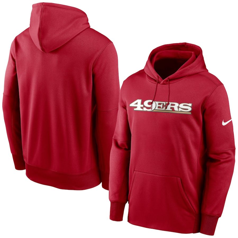 San Francisco 49ers Nike Fan Gear Wordmark Performance Pullover Hoodie Scarlet San Francisco 49ers Nike Fan Gear Wordmark Performance Pullover Hoodie Scarlet