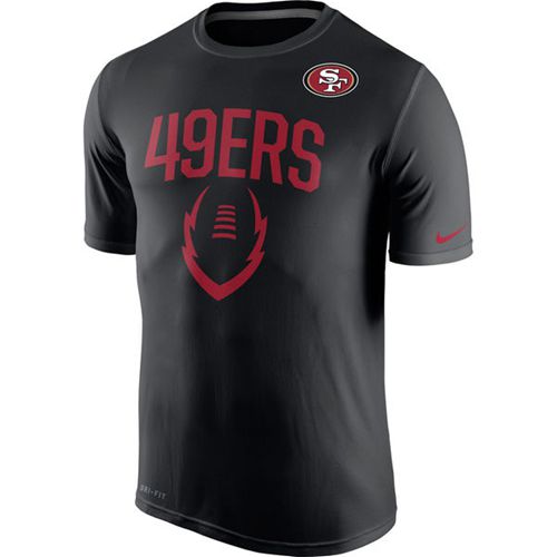 San Francisco 49ers Nike Legend Icon Performance T-Shirt Black