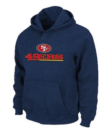 San Francisco 49ers Shield Nailhead Performance Hoodie -D.Blue San Francisco 49ers Shield Nailhead Performance Hoodie -D.Blue