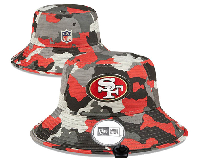San Francisco 49ers Stitched Bucket Fisherman Hats 0142