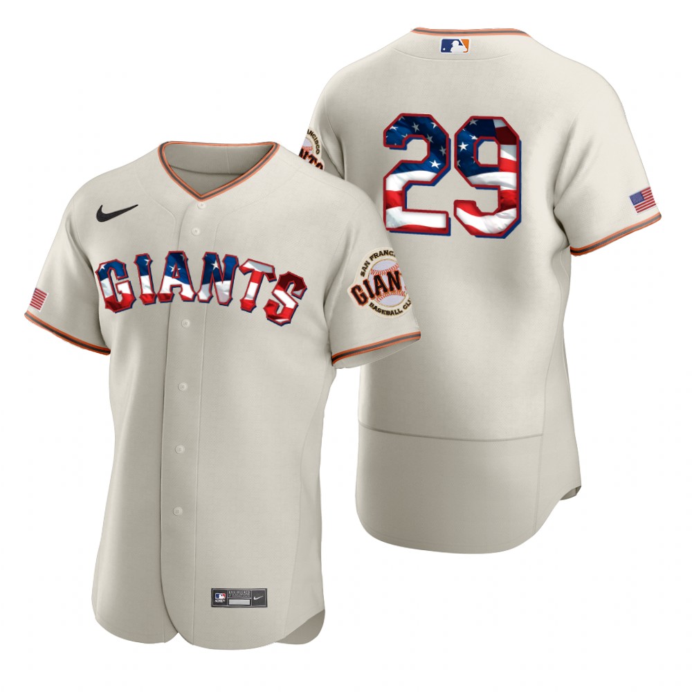 San Francisco Giants #29 Jeff Samardzija Men's Nike Cream Fluttering USA Flag Limited Edition Authentic MLB Jersey San Francisco Giants #29 Jeff Samardzija Men's Nike Cream Fluttering USA Flag Limited Edition Authentic MLB Jersey