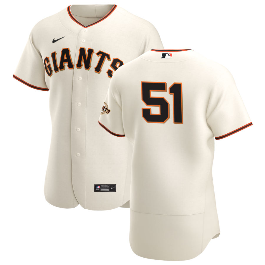 San Francisco Giants #51 Conner Menez Men's Nike Cream Home 2020 Authentic Player MLB Jersey San Francisco Giants #51 Conner Menez Men's Nike Cream Home 2020 Authentic Player MLB Jersey