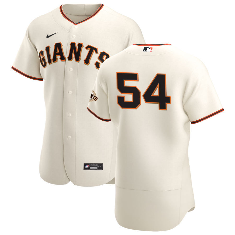 San Francisco Giants #54 Reyes Moronta Men's Nike Cream Home 2020 Authentic Player MLB Jersey San Francisco Giants #54 Reyes Moronta Men's Nike Cream Home 2020 Authentic Player MLB Jersey