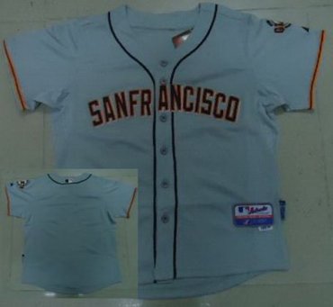 San Francisco Giants Blank Grey Cool Base MLB Jerseys New Style