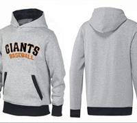 San Francisco Giants Pullover Hoodie Grey & Black