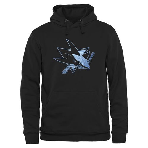 San Jose Sharks Rinkside Pond Hockey Pullover Hoodie Black San Jose Sharks Rinkside Pond Hockey Pullover Hoodie Black