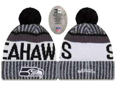 Seahawks Team Logo Knit Hat