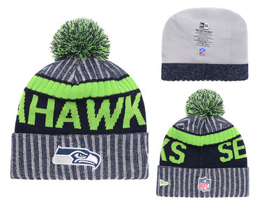 Seahawks Team Logo Knit Hat YD