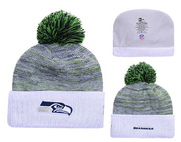 Seahawks Team Logo Knit Hat YD