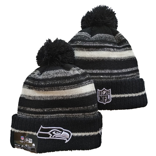Seahawks Team Logo Pom Knit Hat 1 YD