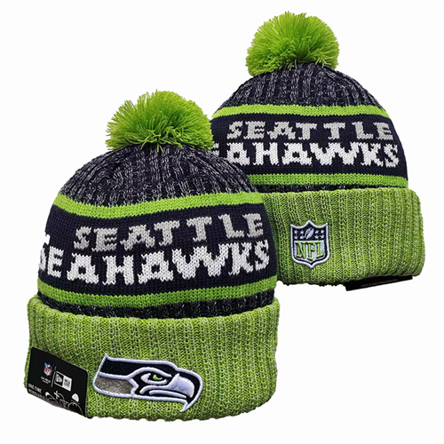 Seahawks Team Logo Pom Knit Hat YD-2