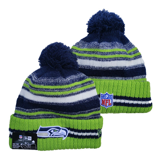 Seahawks Team Logo Pom Knit Hat YD