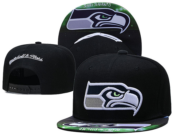 Seahawks Team Logos Adjustable Hat XLH