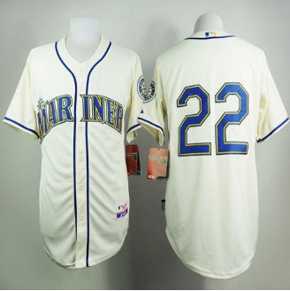 Seattle Mariners #22 Robinson Cano Cream Alternate Cool Base Stitched Baseball Jersey