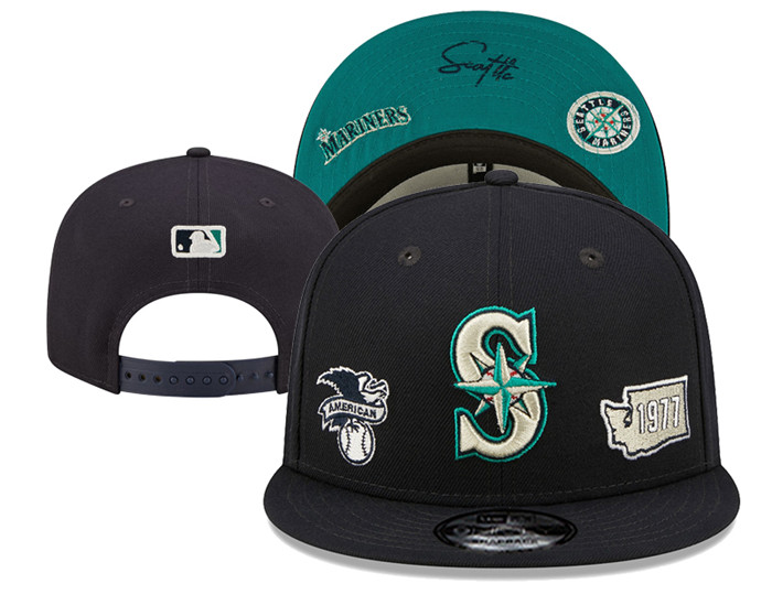 Seattle Mariners Stitched Snapback Hats 009 Seattle Mariners Stitched Snapback Hats 009
