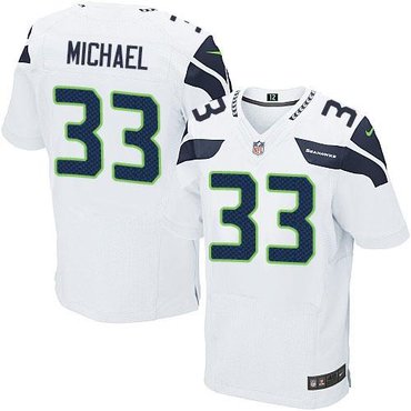 Seattle Seahawks #33 Christine Michael White Team Color NFL Elite Jersey Seattle Seahawks #33 Christine Michael White Team Color NFL Elite Jersey