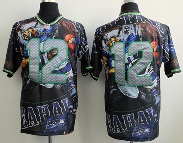 Seattle Seahawks 12 Fan Fashion Elite Fanatical Version Jerseys Seattle Seahawks 12 Fan Fashion Elite Fanatical Version Jerseys