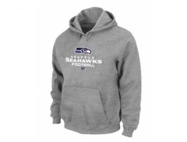 Seattle Seahawks Critical Victory Pullover Hoodie Grey