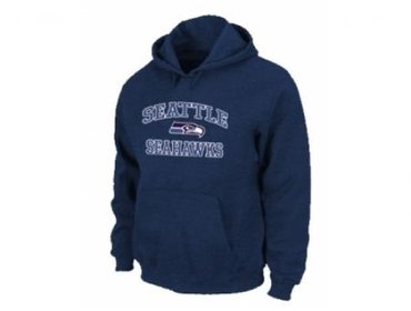 Seattle Seahawks Heart & Soul Pullover Hoodie Black D.Blue Seattle Seahawks Heart & Soul Pullover Hoodie Black D.Blue