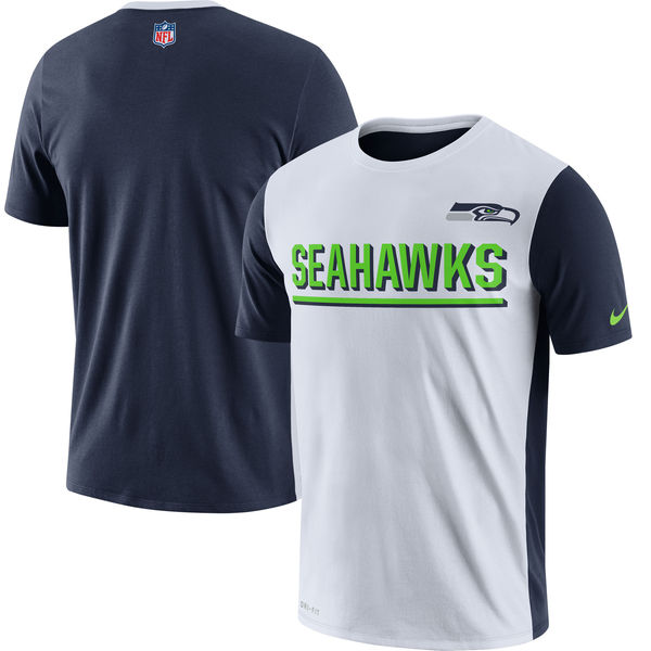 Seattle Seahawks Nike Champ Drive 2.0 Performance T-Shirt White Seattle Seahawks Nike Champ Drive 2.0 Performance T-Shirt White