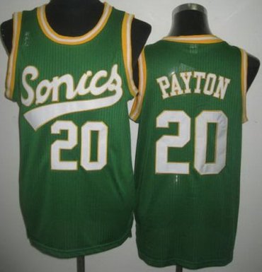 Seattle SuperSonics 20 Gary Payton Green Throwback Revolution 30 NBA Basketball Jerseys Seattle SuperSonics 20 Gary Payton Green Throwback Revolution 30 NBA Basketball Jerseys